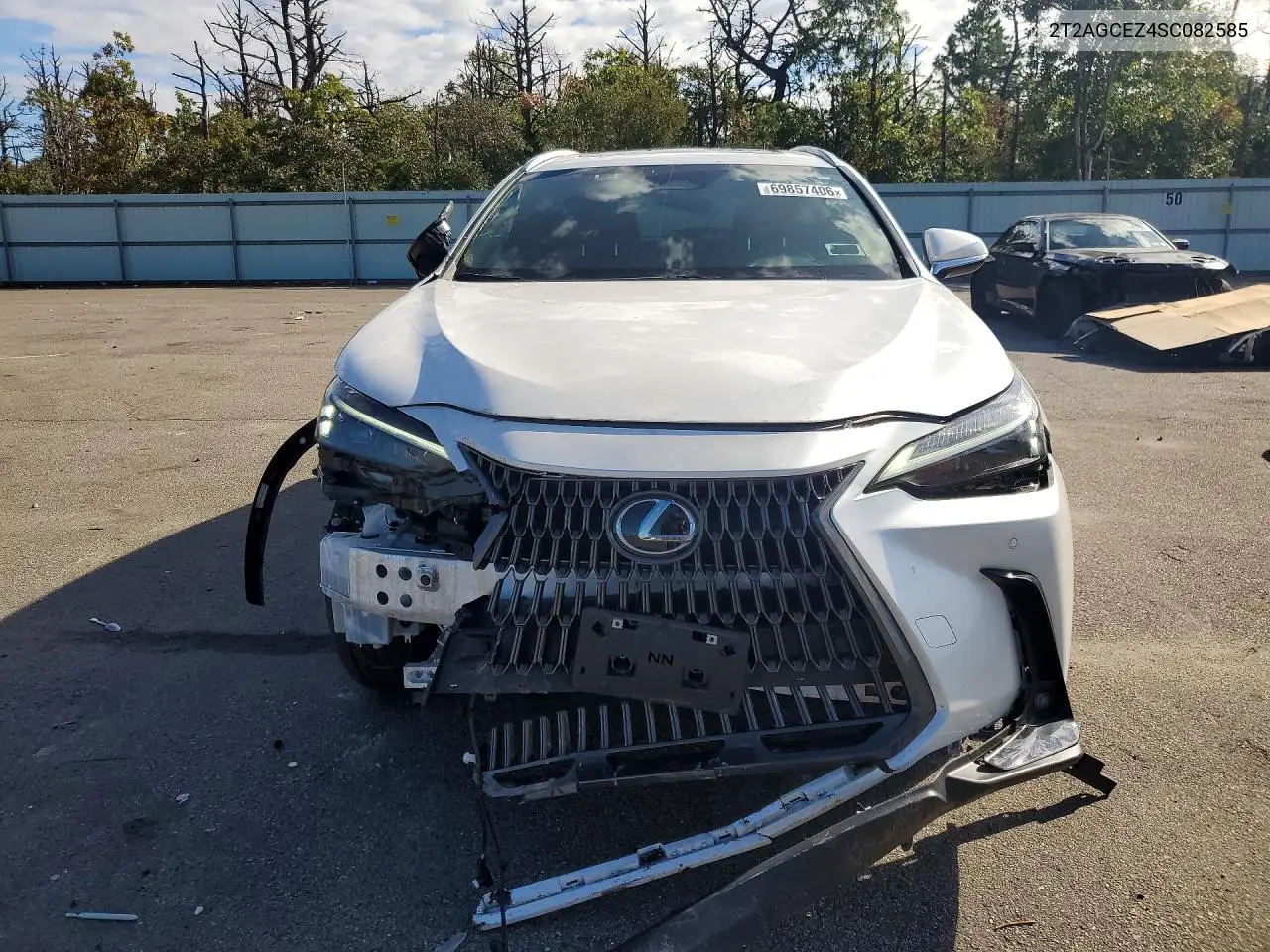 2025 LEXUS NX VIN 2T2AGCEZ4SC082585 — фото 5