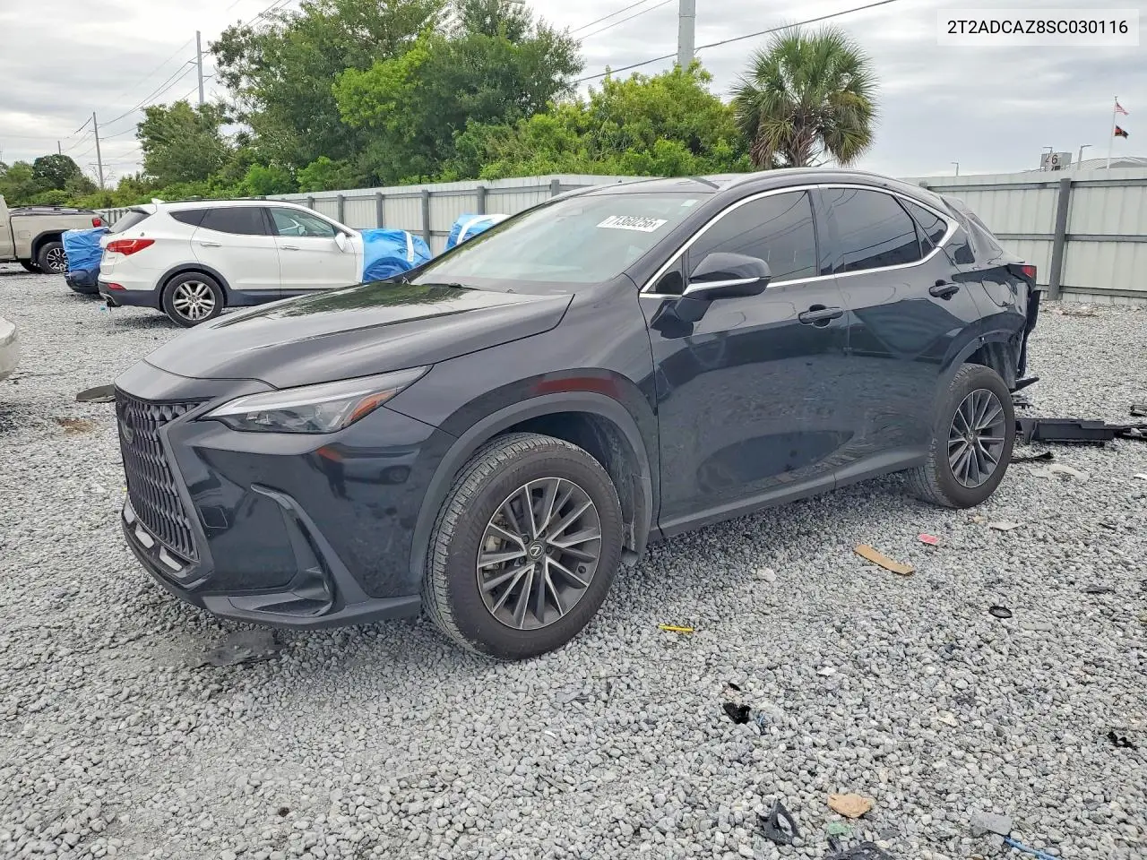 LEXUS NX 2025, VIN 2T2ADCAZ8SC030116