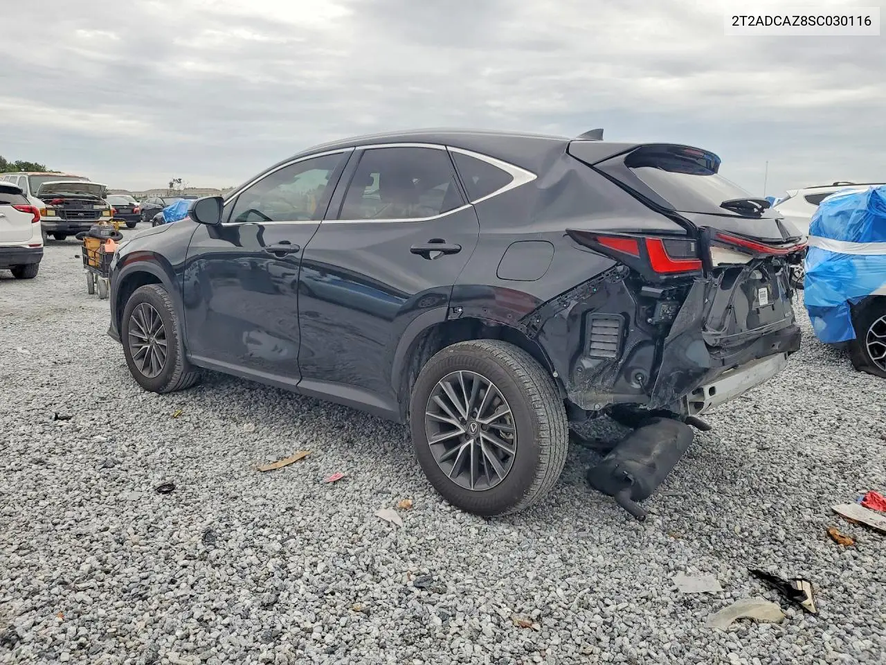 2025 LEXUS NX VIN 2T2ADCAZ8SC030116 — фото 2