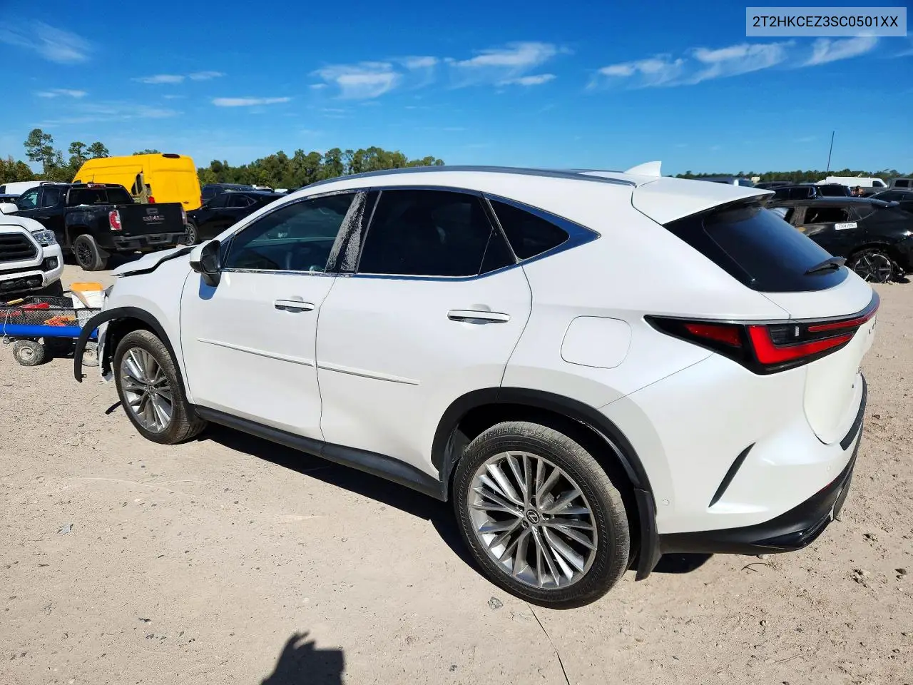 2025 LEXUS NX VIN 2T2HKCEZ3SC0501XX — фото 2