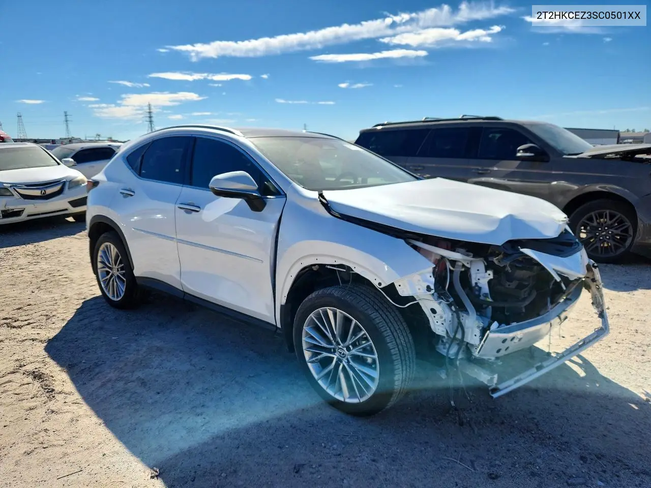 2025 LEXUS NX VIN 2T2HKCEZ3SC0501XX — фото 4