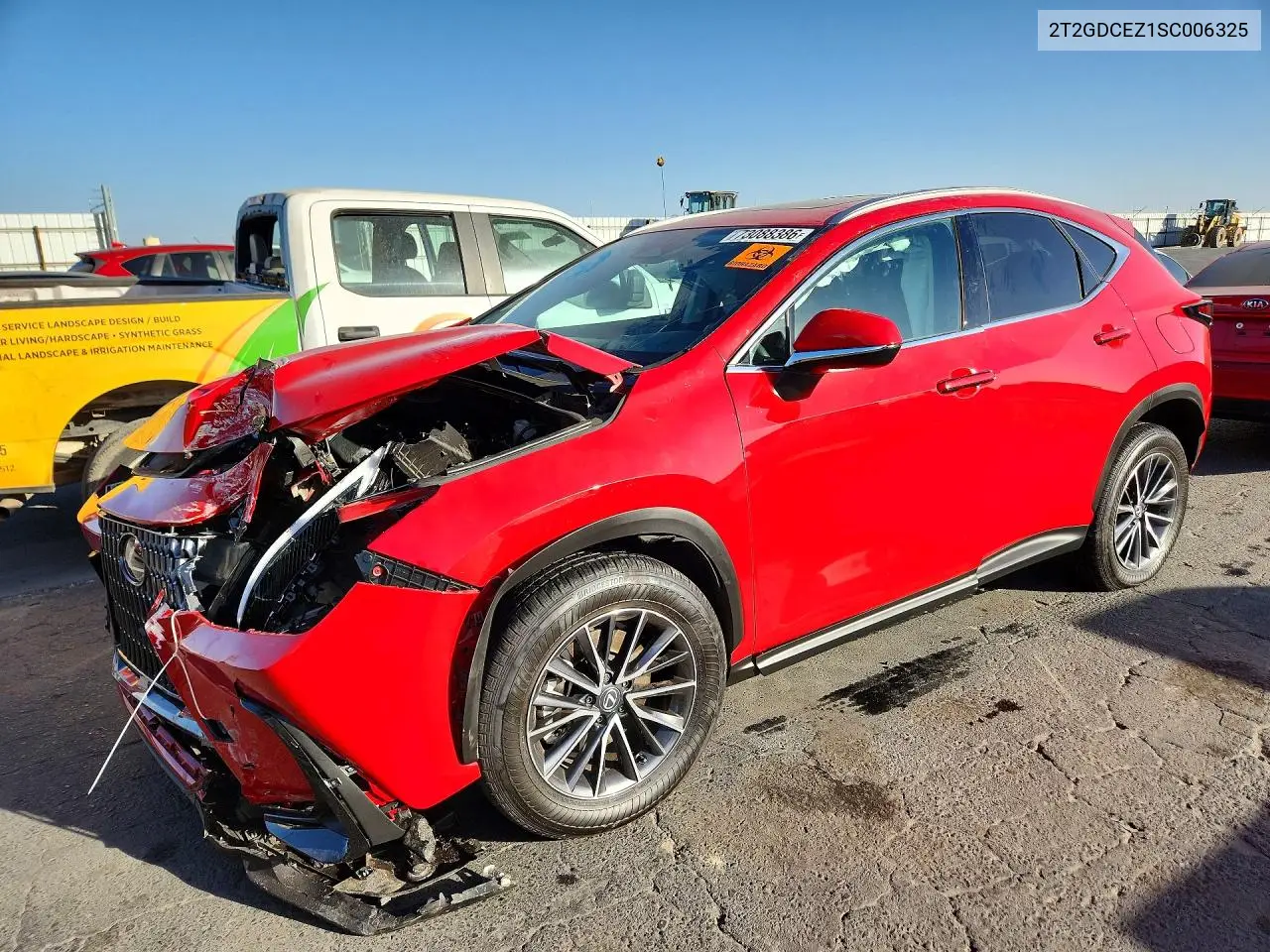 LEXUS NX 2025, VIN 2T2GDCEZ1SC006325