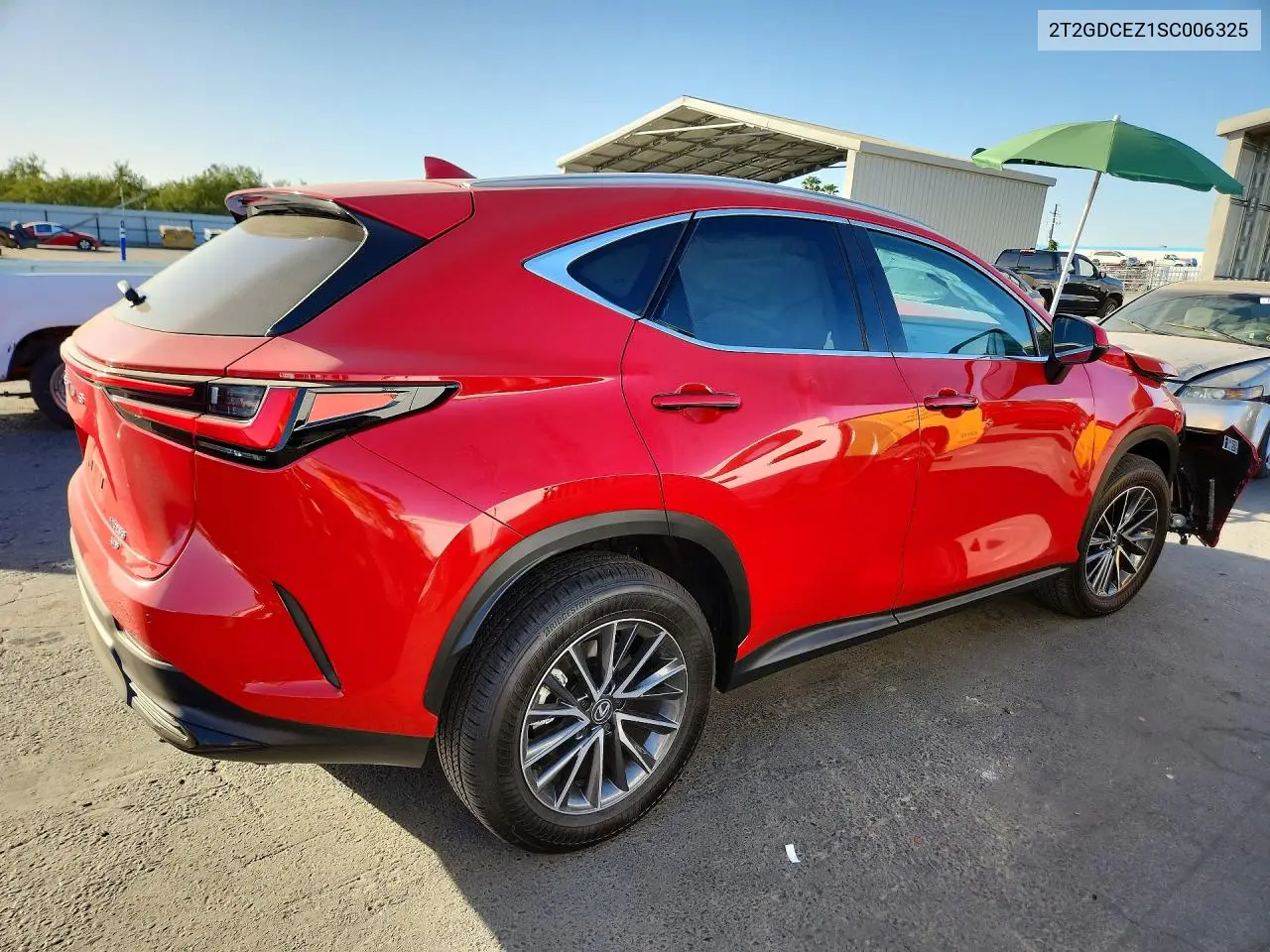 2025 LEXUS NX VIN 2T2GDCEZ1SC006325 — фото 3