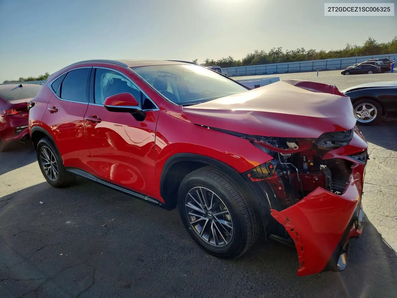 2025 LEXUS NX VIN 2T2GDCEZ1SC006325 — фото 4