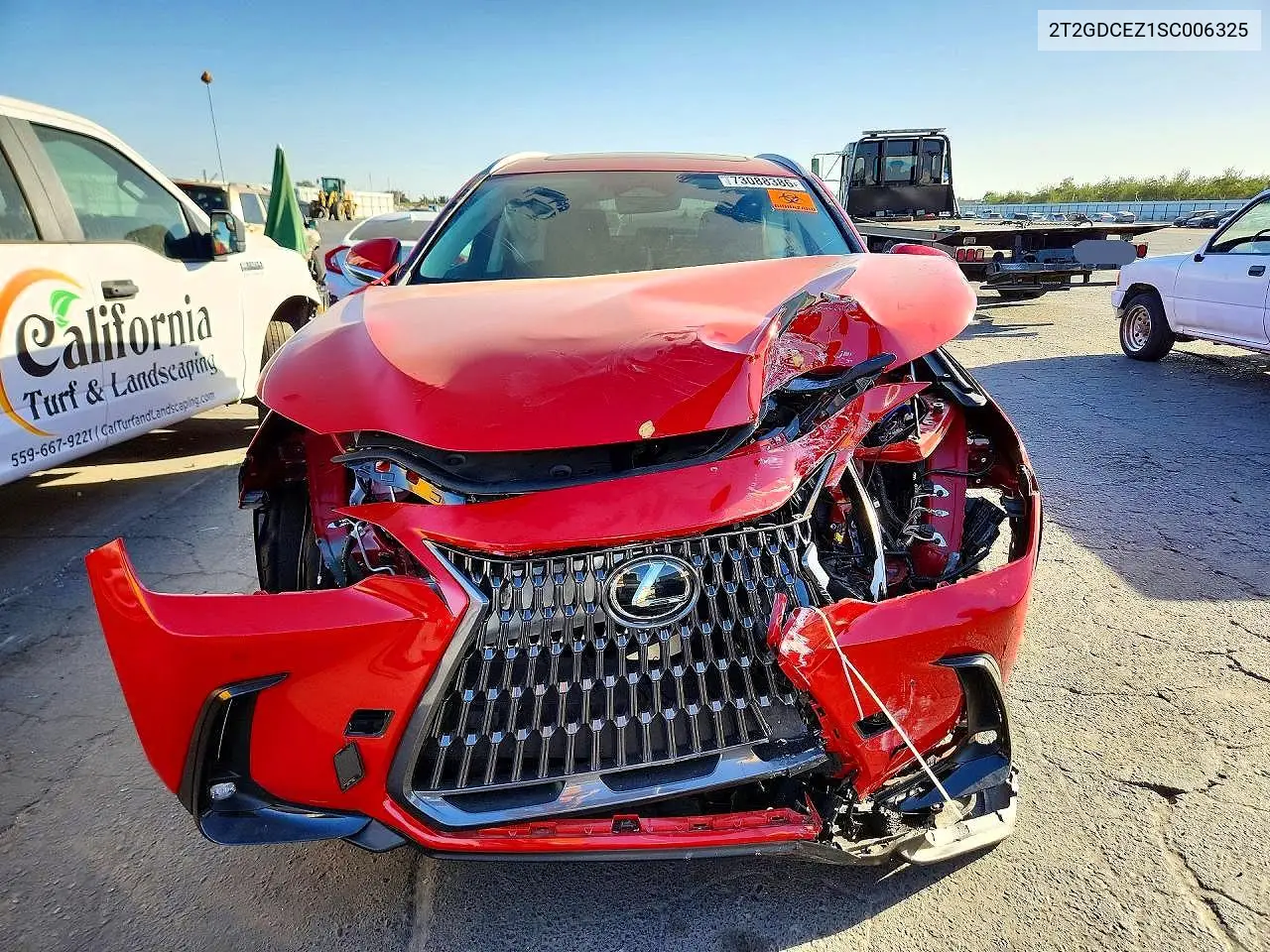 2025 LEXUS NX VIN 2T2GDCEZ1SC006325 — фото 5