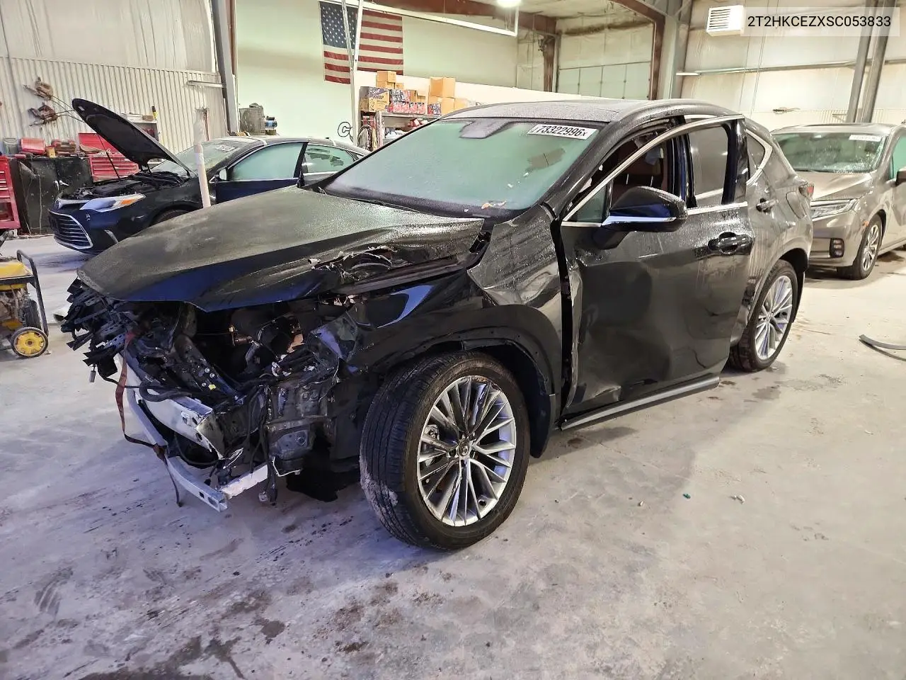 LEXUS NX 2025, VIN 2T2HKCEZXSC053833