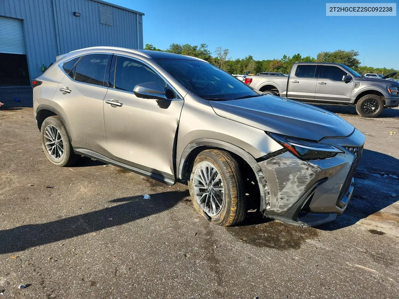 2025 LEXUS NX VIN 2T2HGCEZ2SC092238 — фото 4
