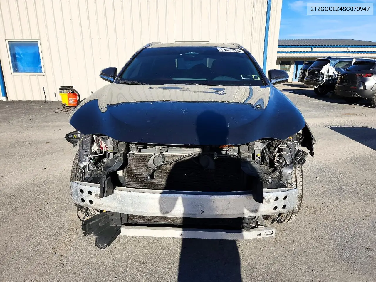 2025 LEXUS NX VIN 2T2GGCEZ4SC070947 — фото 5