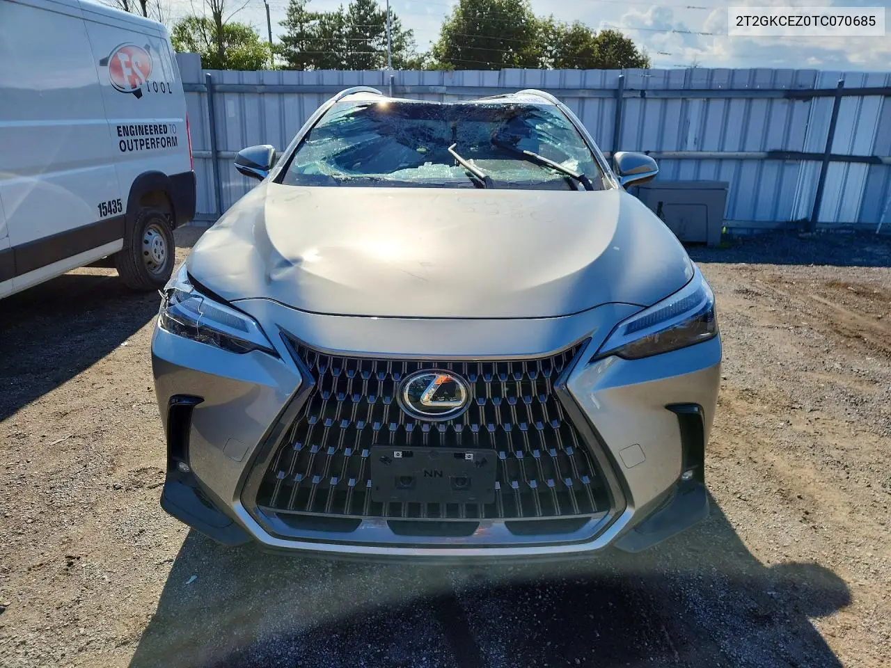 2026 LEXUS NX VIN 2T2GKCEZ0TC070685 — фото 5