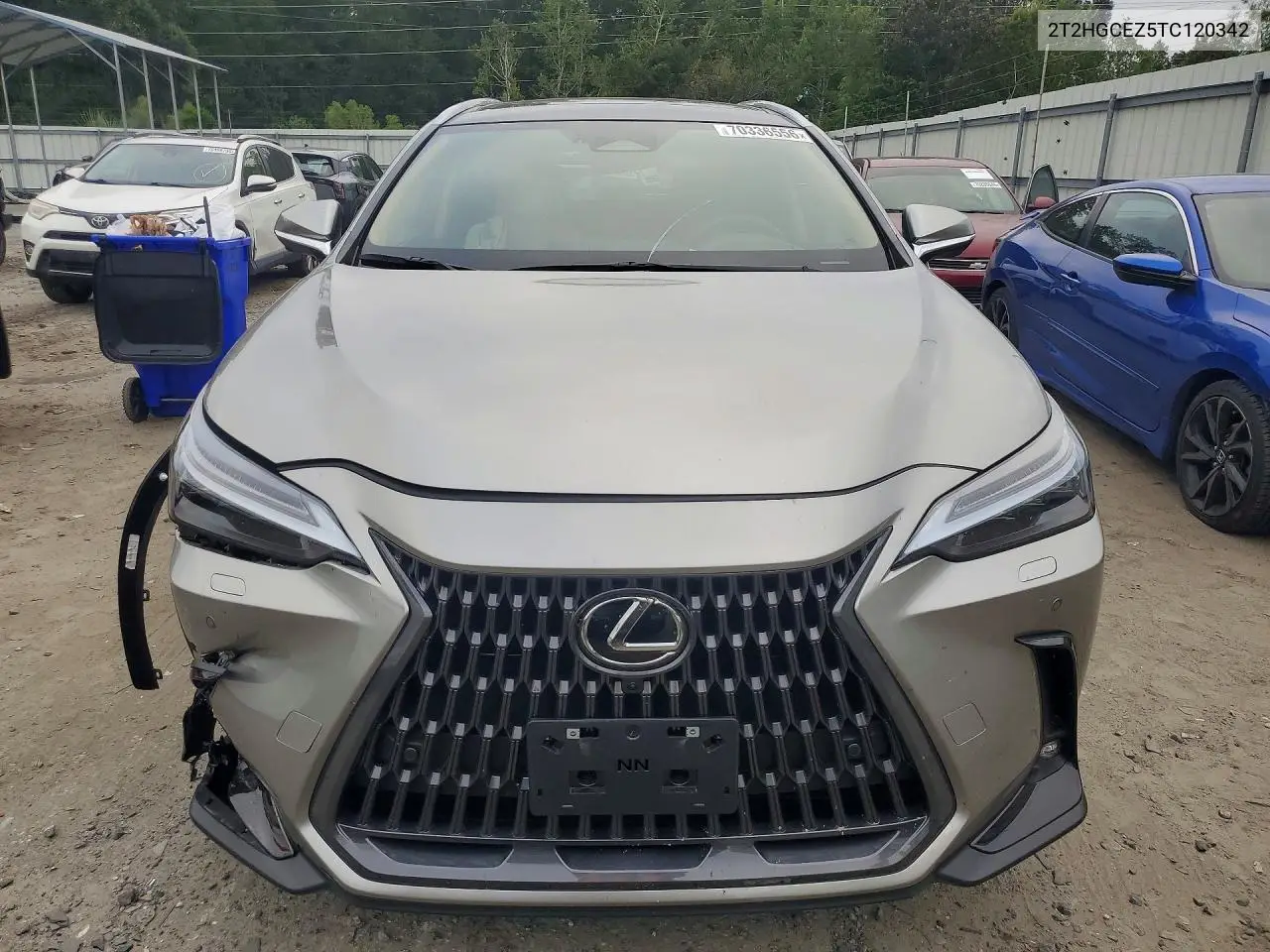 2026 LEXUS NX VIN 2T2HGCEZ5TC120342 — фото 5
