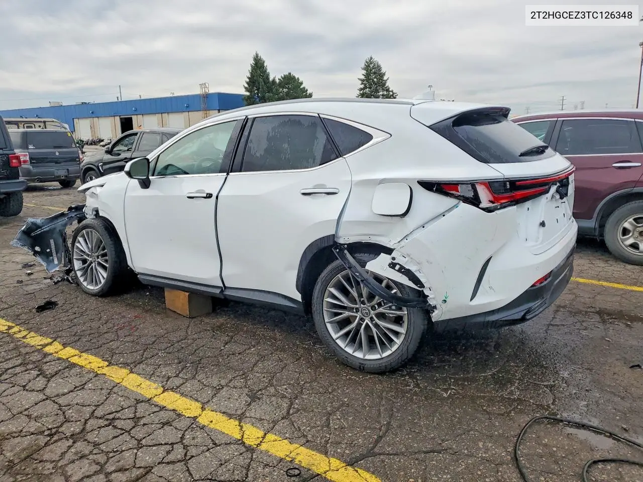 2026 LEXUS NX VIN 2T2HGCEZ3TC126348 — фото 2