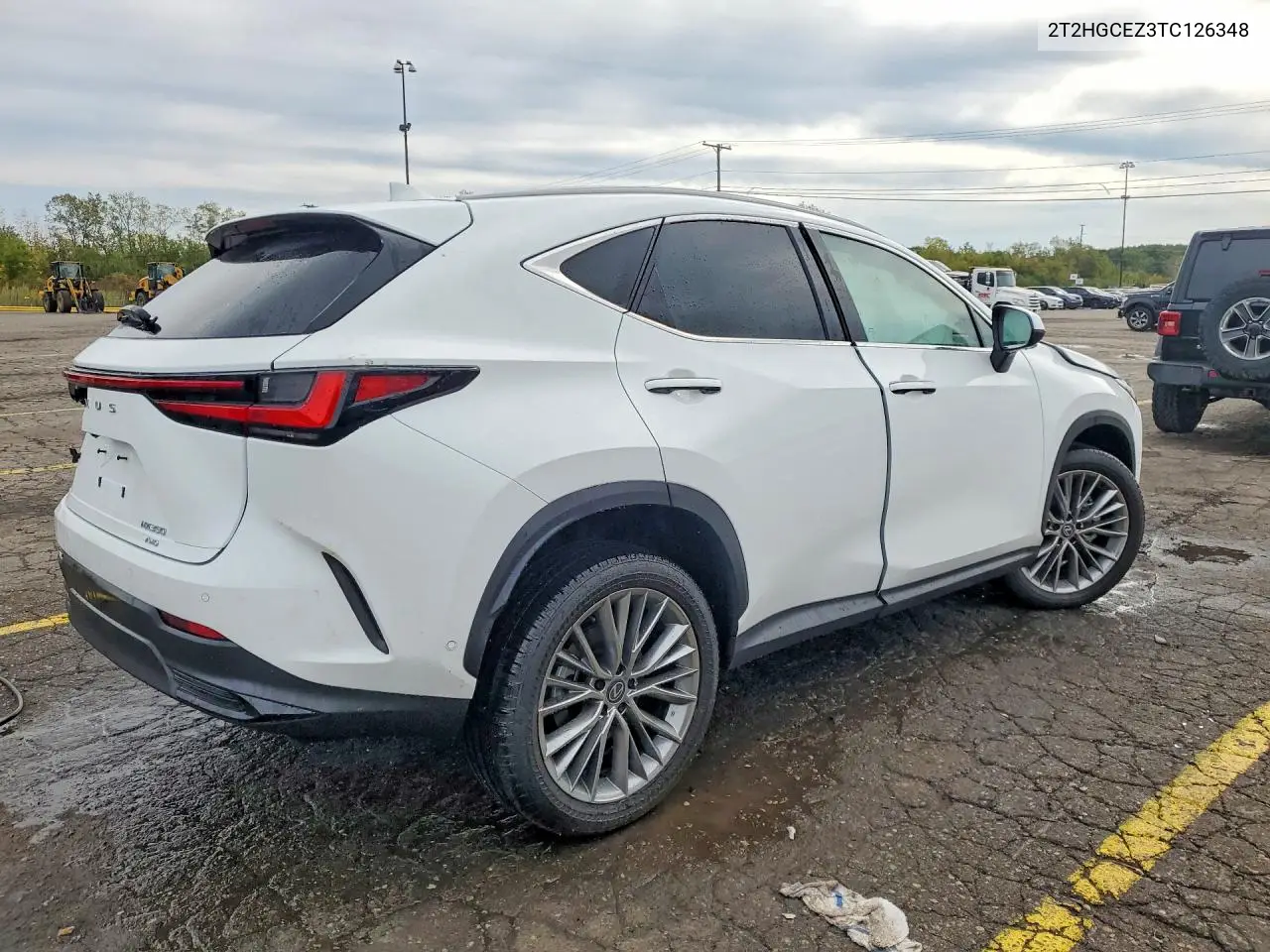 2026 LEXUS NX VIN 2T2HGCEZ3TC126348 — фото 3