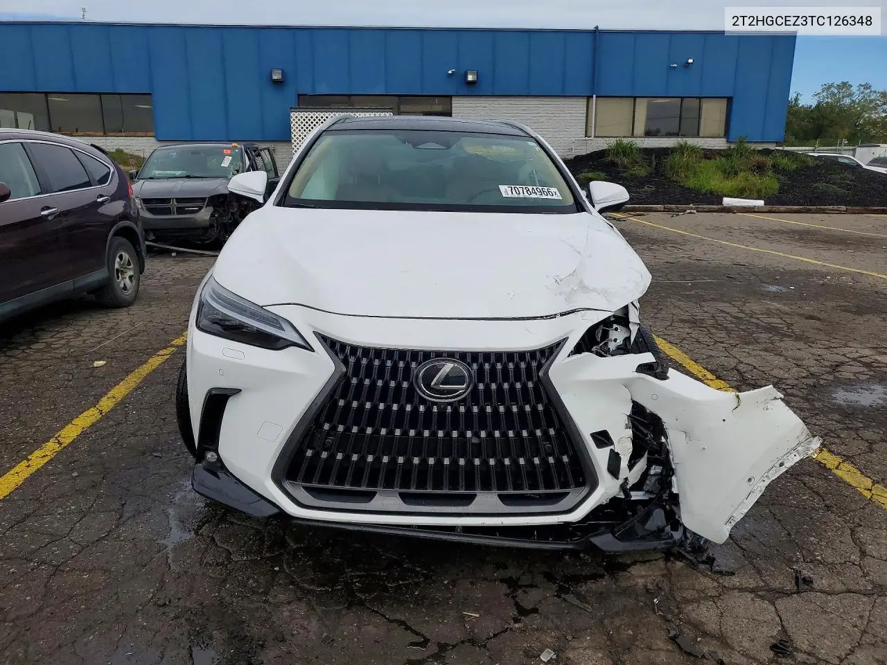 2026 LEXUS NX VIN 2T2HGCEZ3TC126348 — фото 5