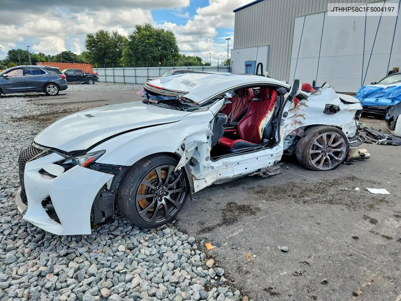 LEXUS RC F 2015, VIN JTHHP5BC1F5004197
