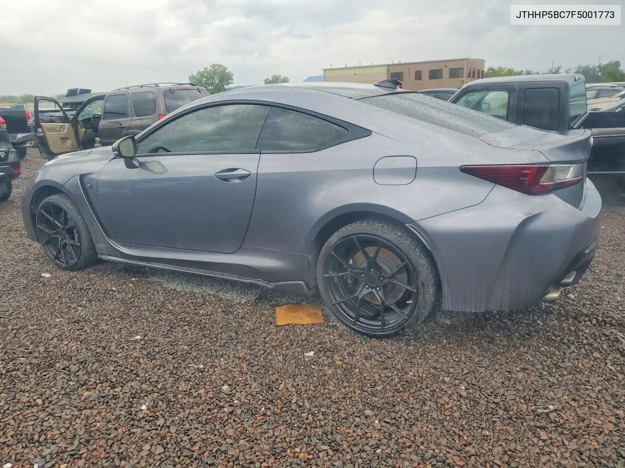 2015 LEXUS RC F VIN JTHHP5BC7F5001773 — фото 2