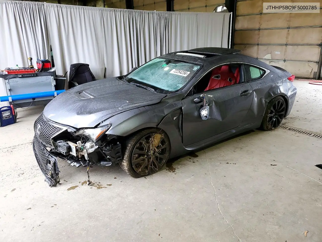 LEXUS RC F 2015, VIN JTHHP5BC9F5000785