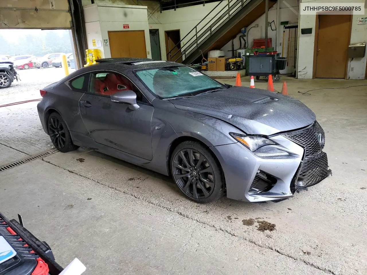 2015 LEXUS RC F VIN JTHHP5BC9F5000785 — фото 4
