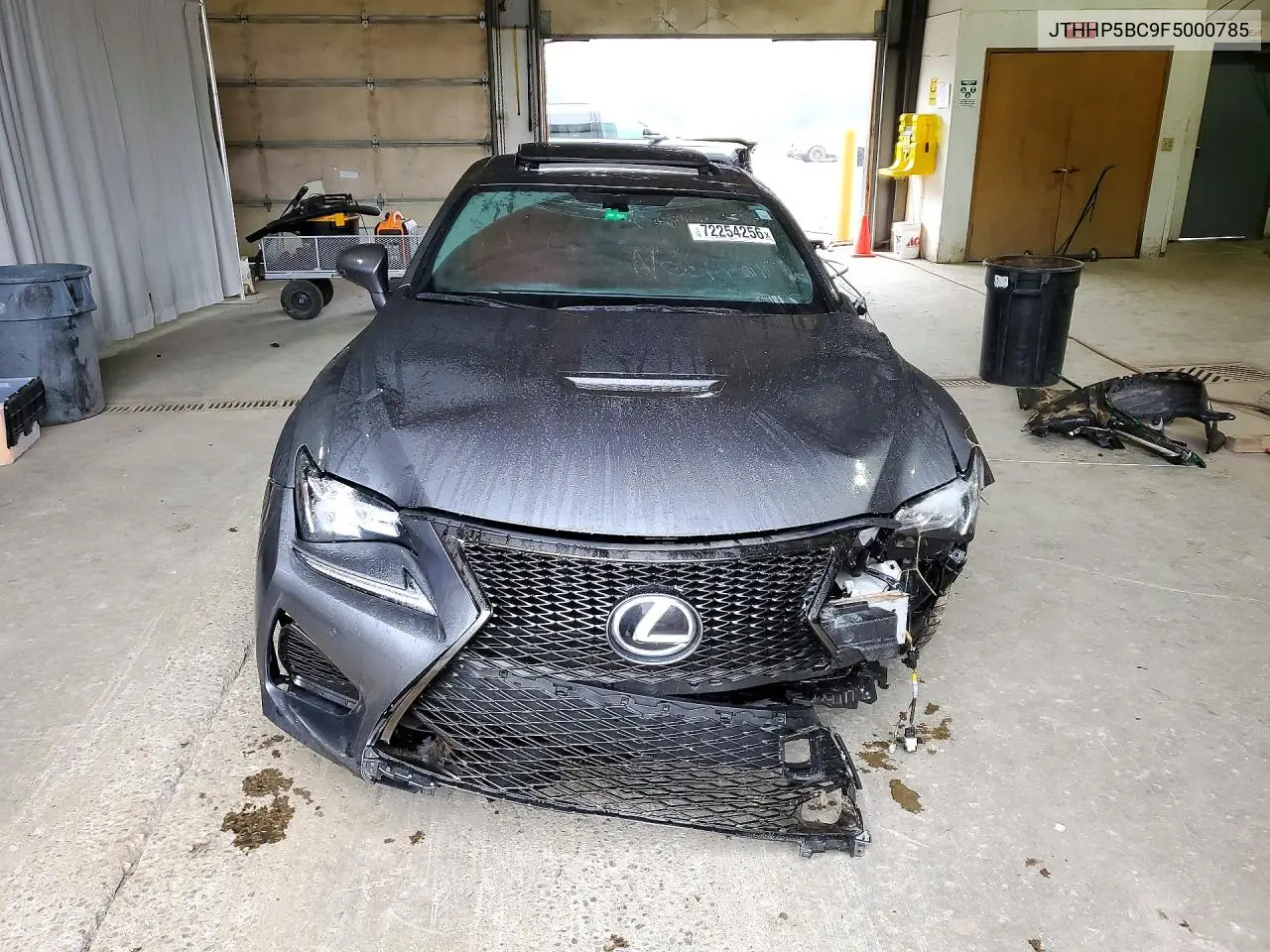 2015 LEXUS RC F VIN JTHHP5BC9F5000785 — фото 5