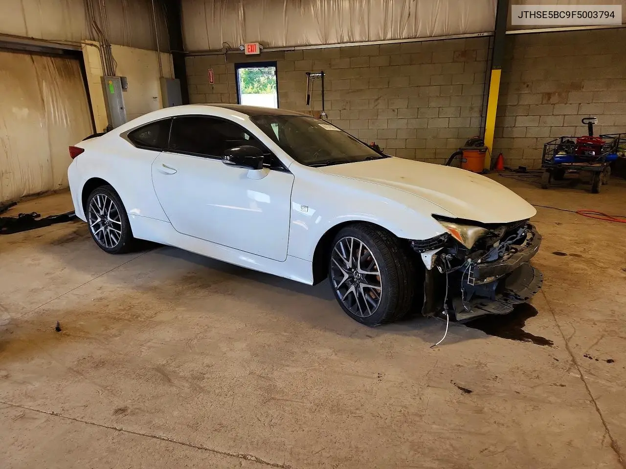 2015 LEXUS RC VIN JTHSE5BC9F5003794 — фото 4
