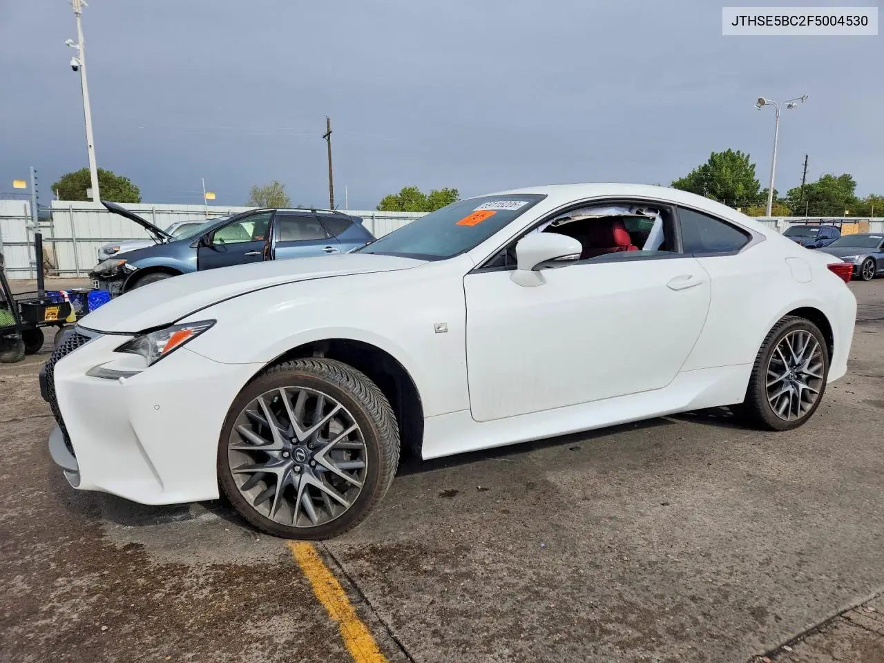 LEXUS RC 2015, VIN JTHSE5BC2F5004530