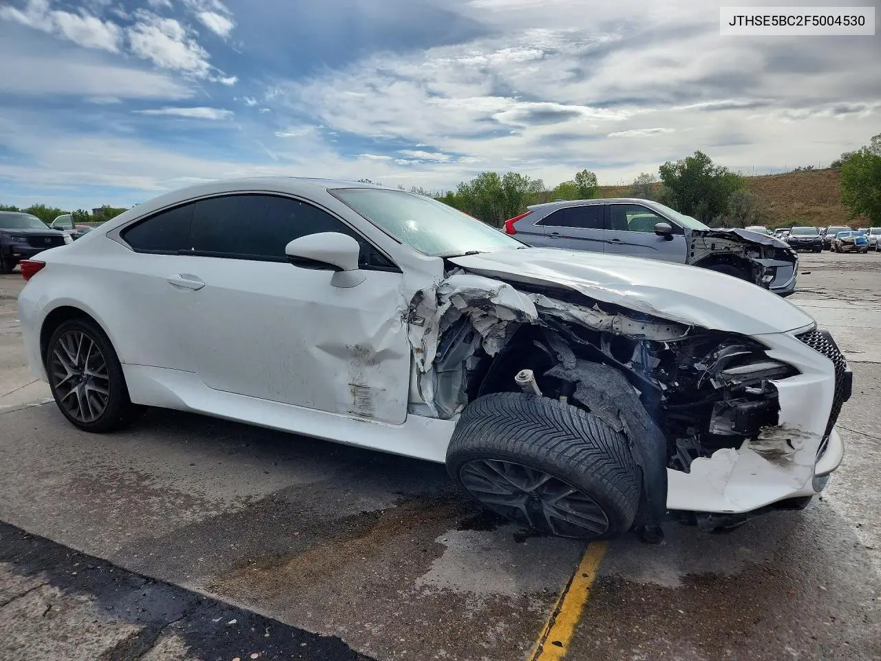 2015 LEXUS RC VIN JTHSE5BC2F5004530 — фото 4
