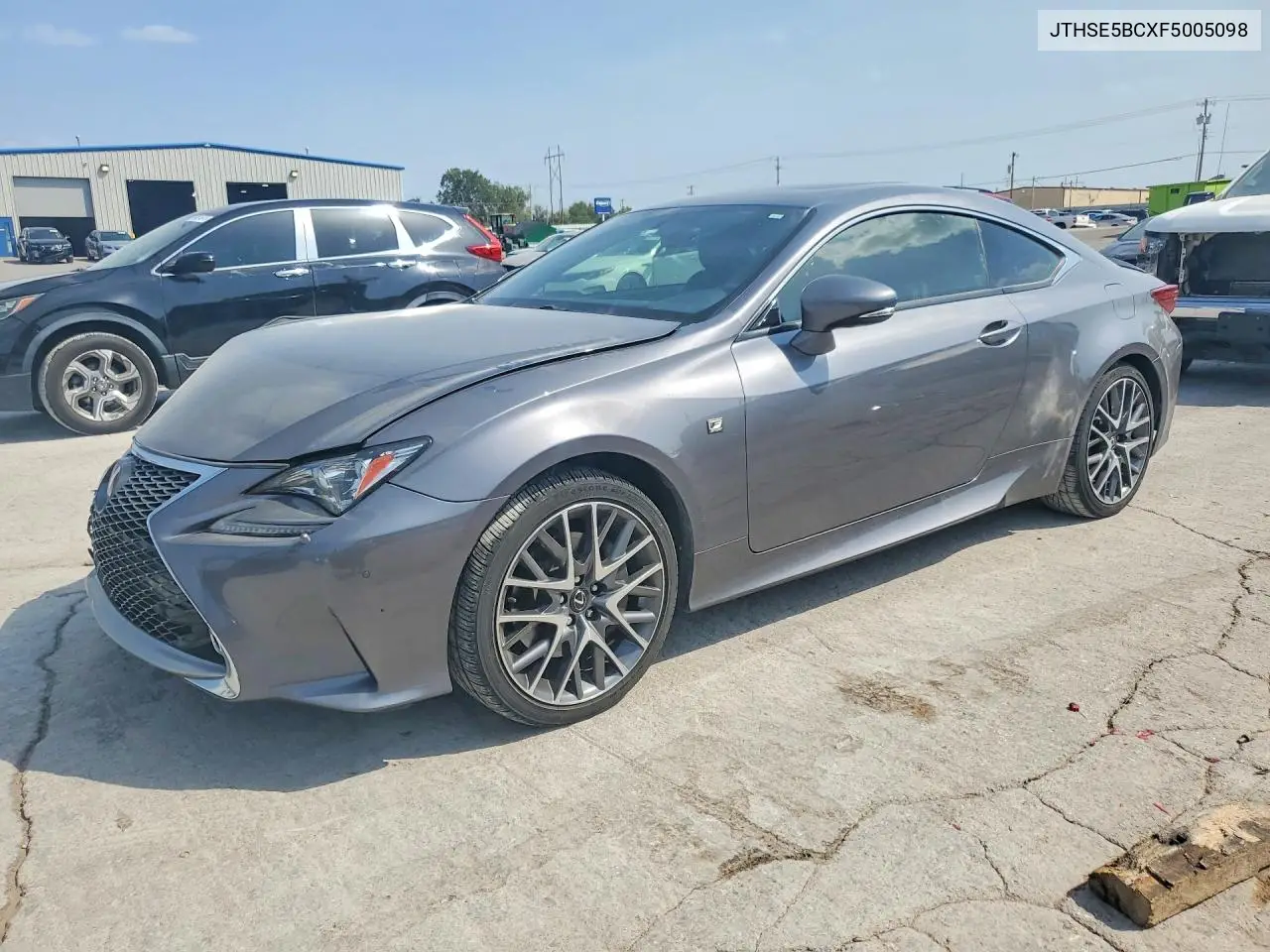LEXUS RC 2015, VIN JTHSE5BCXF5005098