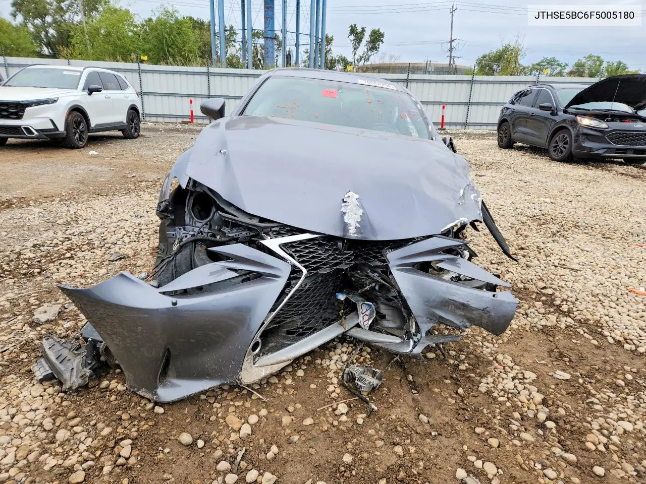 2015 LEXUS RC VIN JTHSE5BC6F5005180 — фото 5
