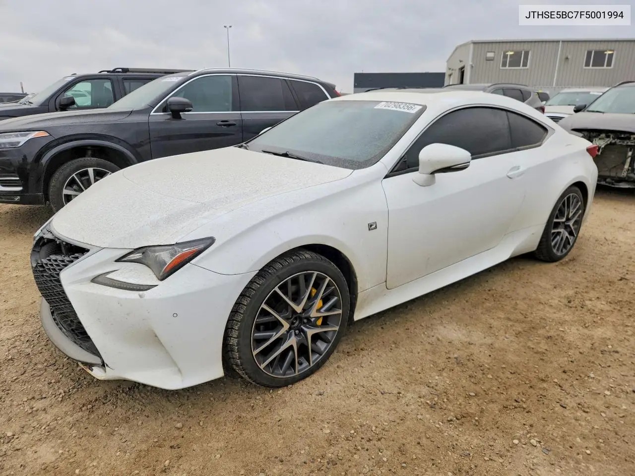 LEXUS RC 2015, VIN JTHSE5BC7F5001994