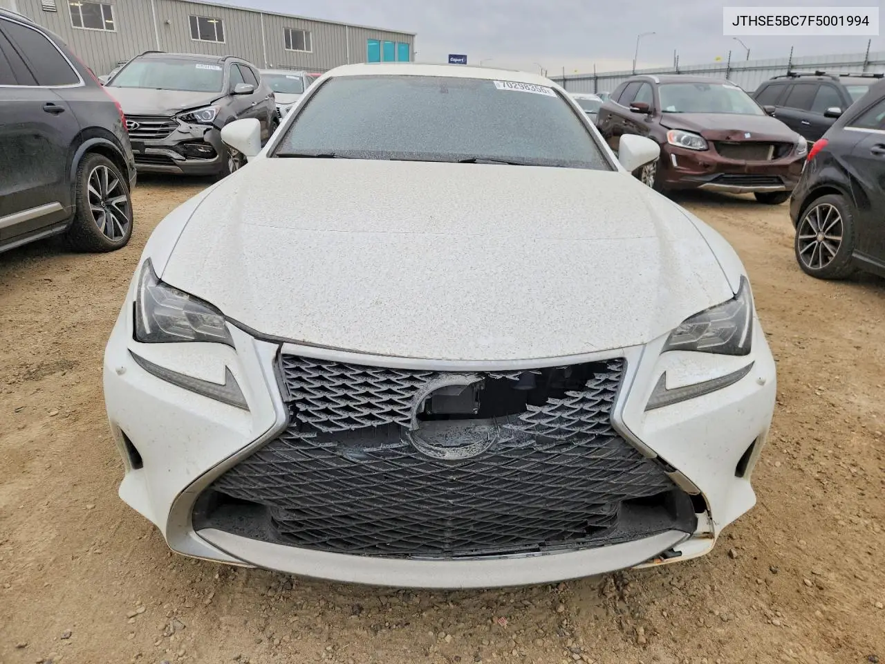 2015 LEXUS RC VIN JTHSE5BC7F5001994 — фото 5