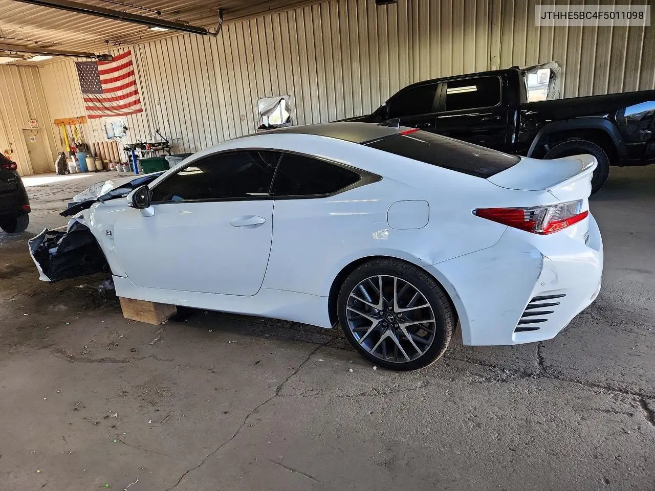 2015 LEXUS RC VIN JTHHE5BC4F5011098 — фото 2