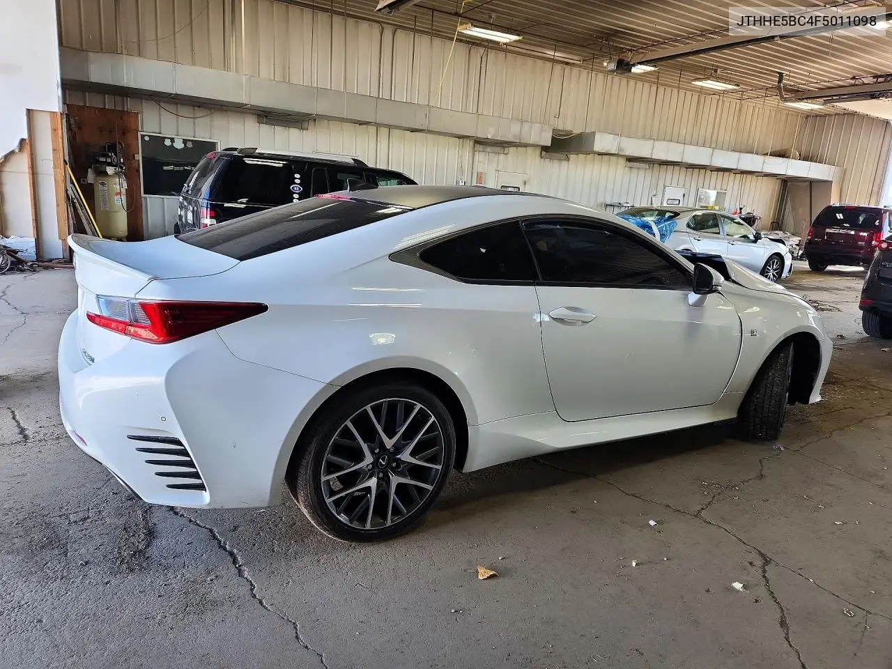 2015 LEXUS RC VIN JTHHE5BC4F5011098 — фото 3