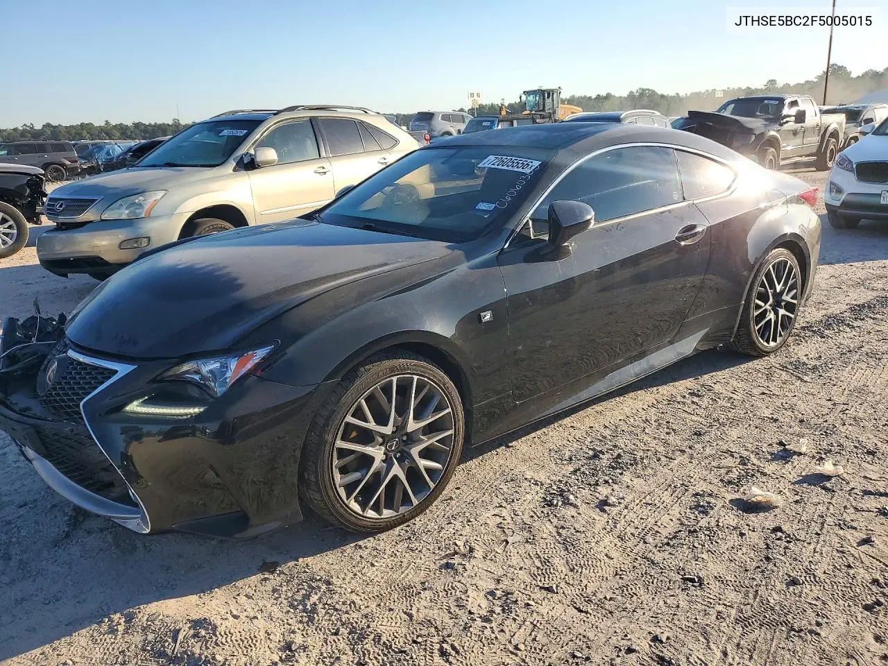 LEXUS RC 2015, VIN JTHSE5BC2F5005015