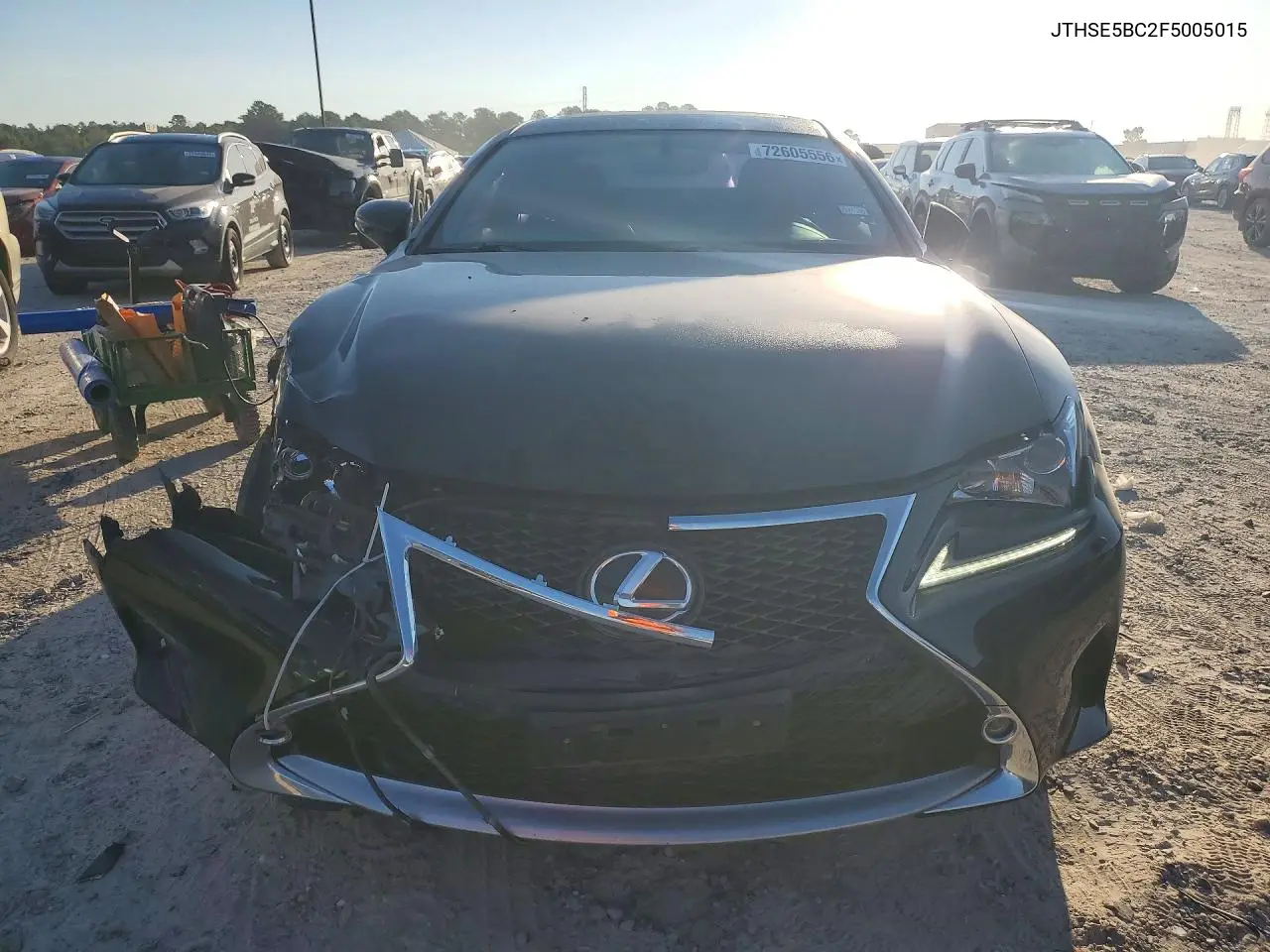 2015 LEXUS RC VIN JTHSE5BC2F5005015 — фото 5