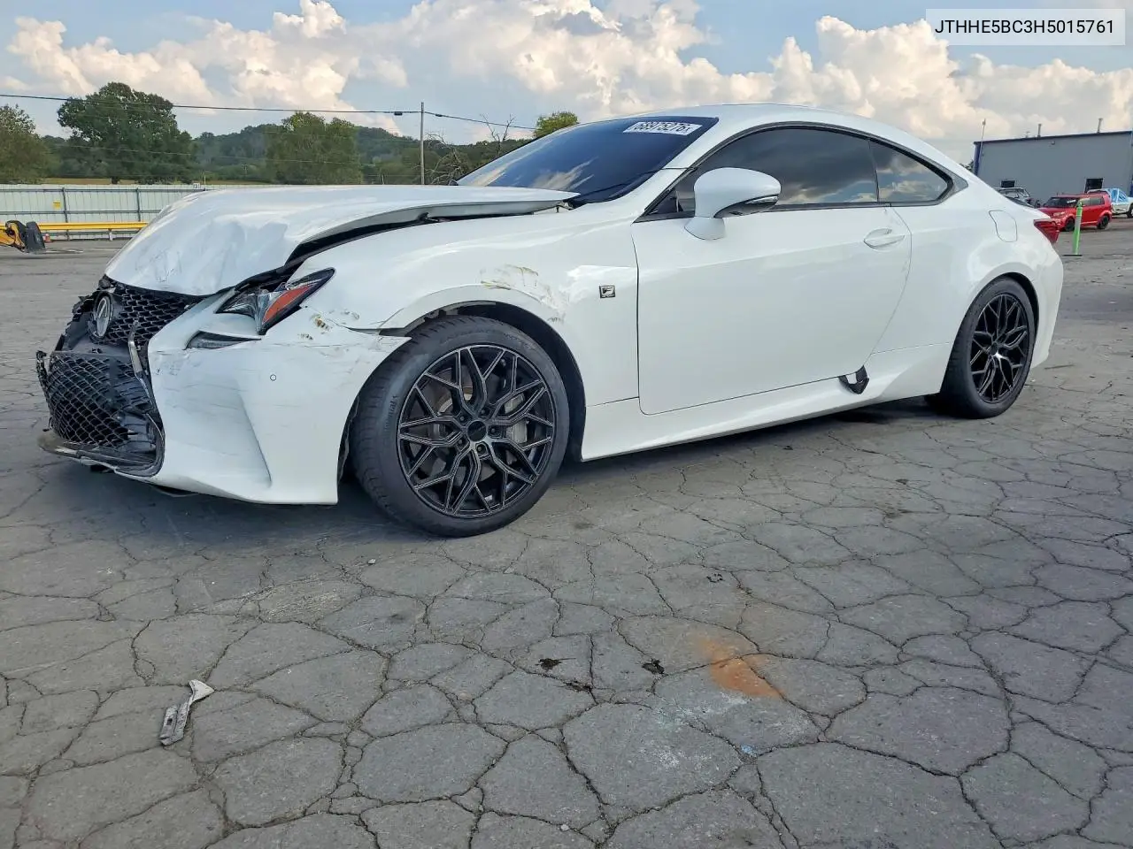 LEXUS RC 2017, VIN JTHHE5BC3H5015761
