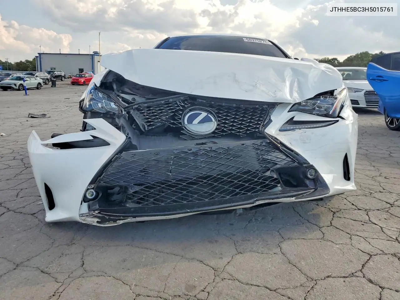 2017 LEXUS RC VIN JTHHE5BC3H5015761 — фото 5