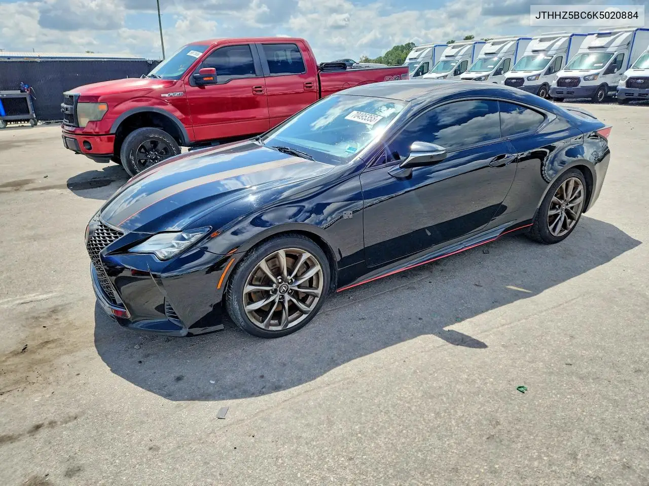 LEXUS RC 2019, VIN JTHHZ5BC6K5020884