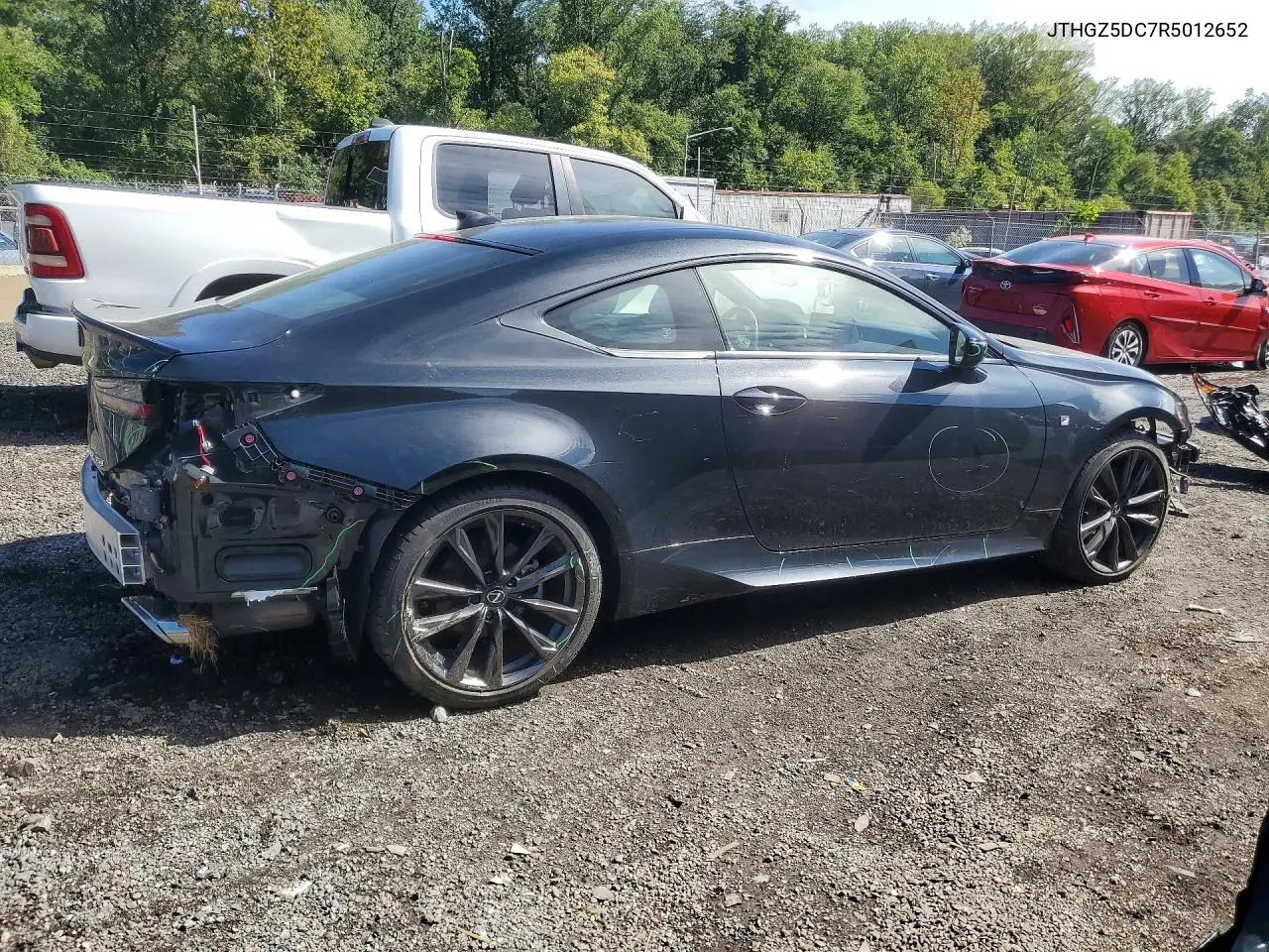 2024 LEXUS RC VIN JTHGZ5DC7R5012652 — фото 3