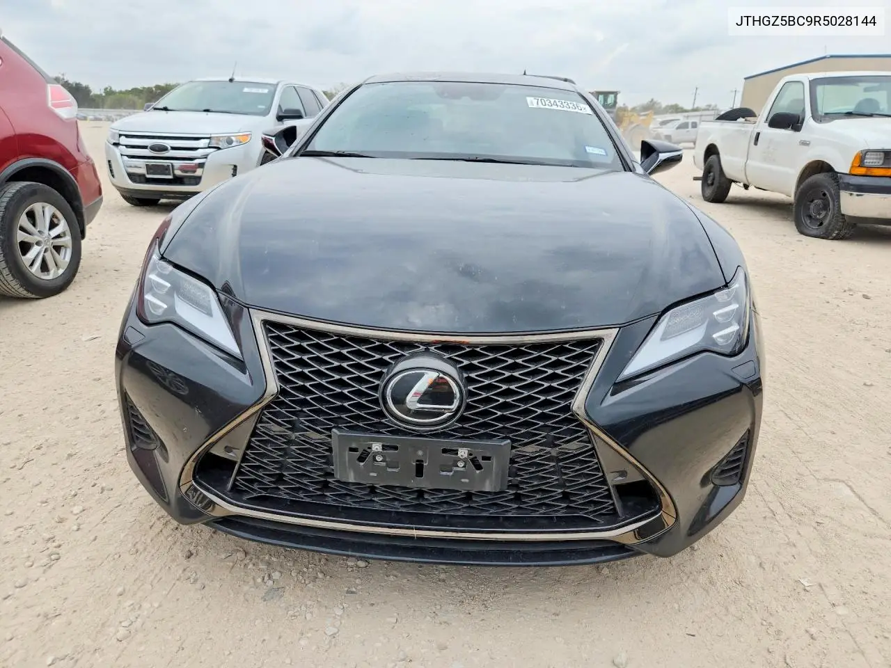 2024 LEXUS RC VIN JTHGZ5BC9R5028144 — фото 5