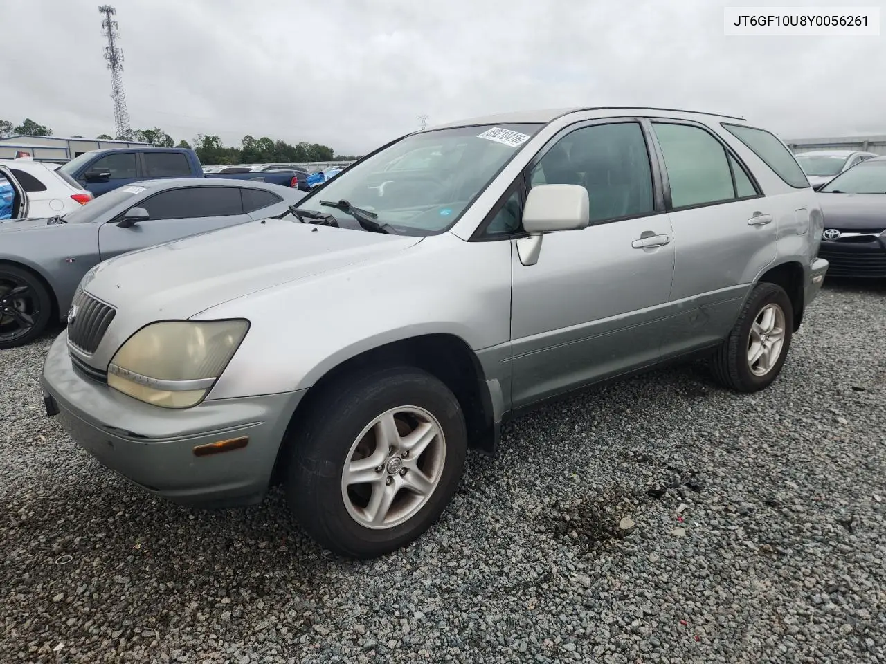 LEXUS RX 2000, VIN JT6GF10U8Y0056261