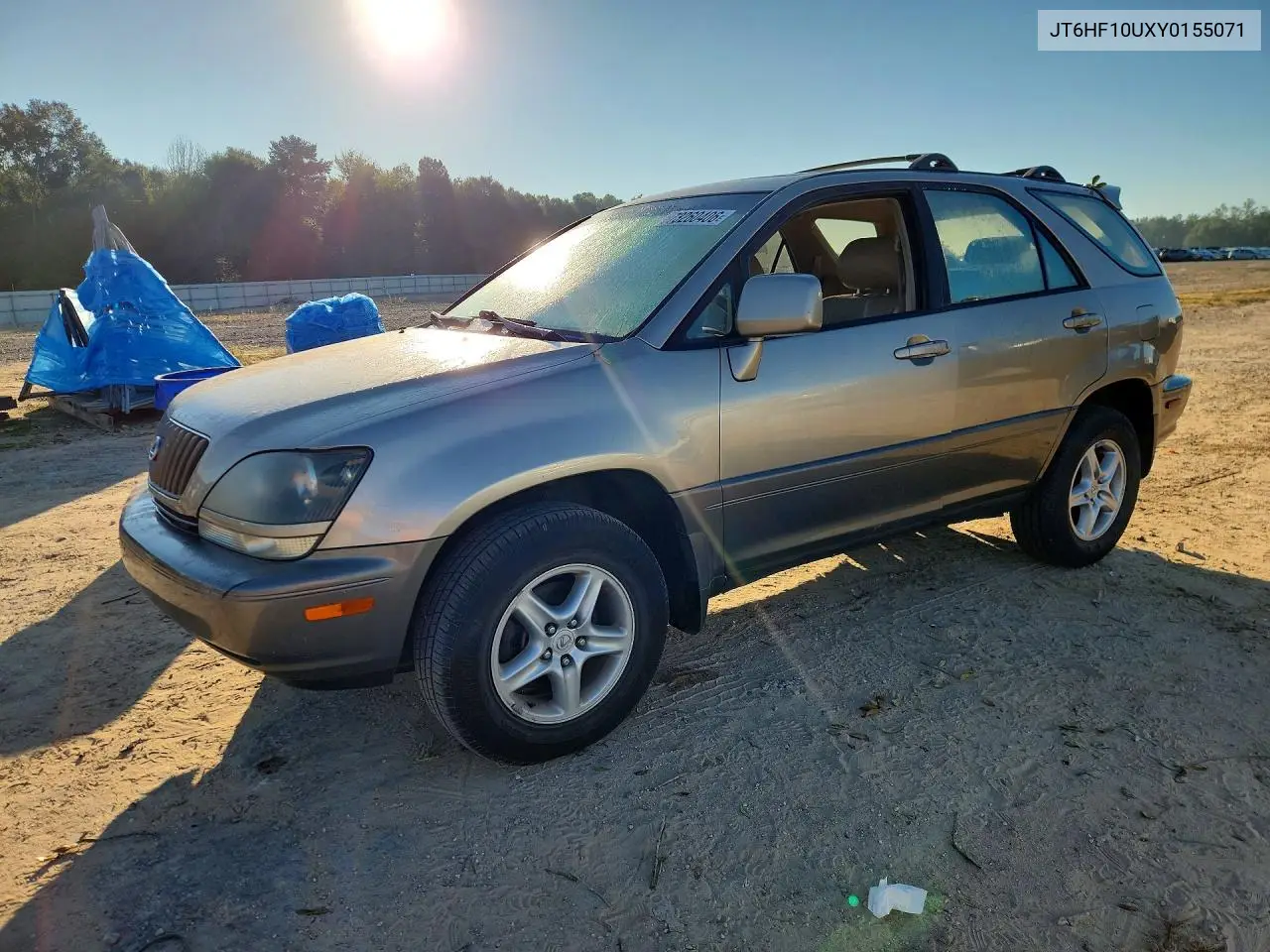 LEXUS RX 2000, VIN JT6HF10UXY0155071
