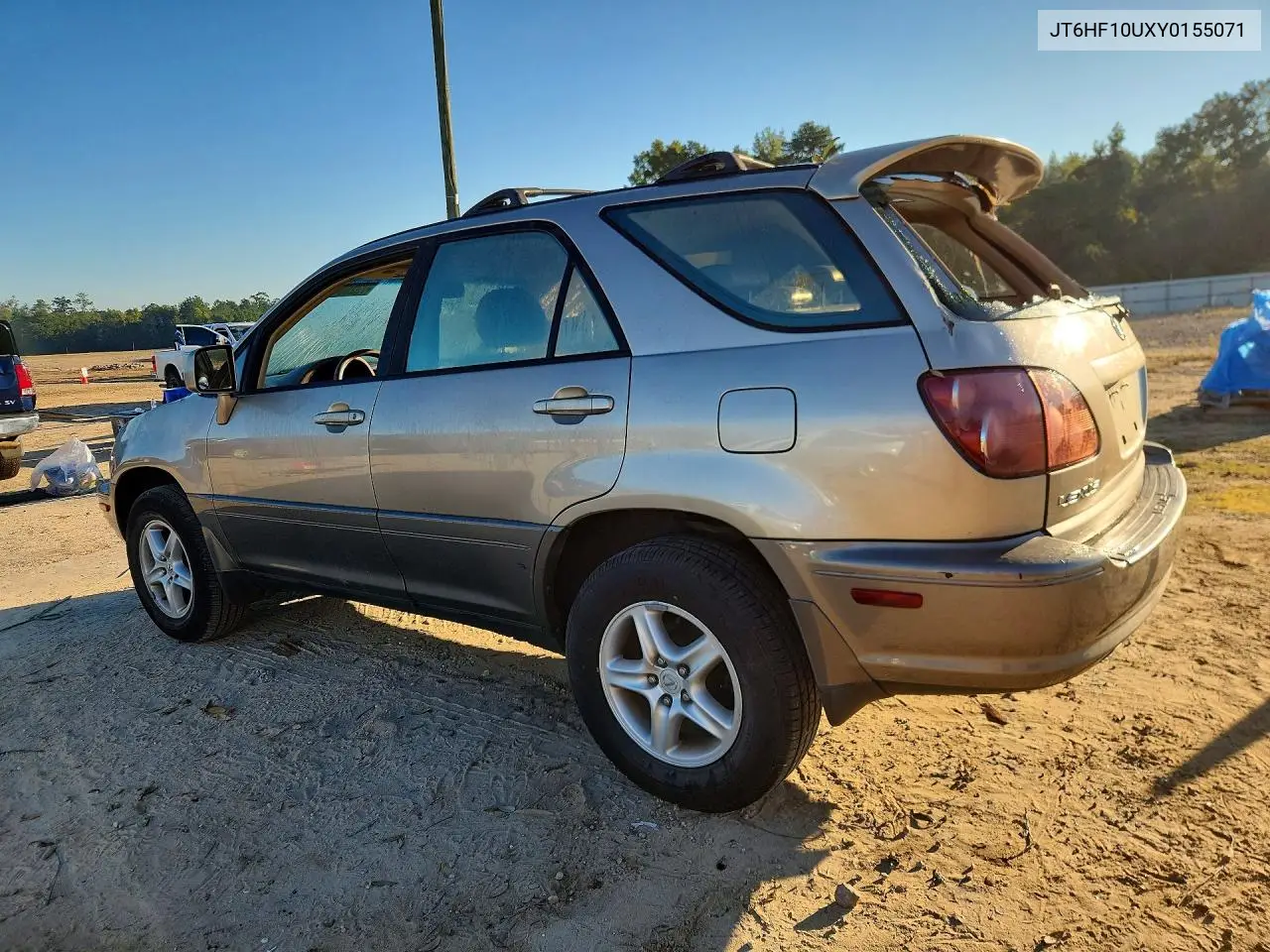 2000 LEXUS RX VIN JT6HF10UXY0155071 — фото 2