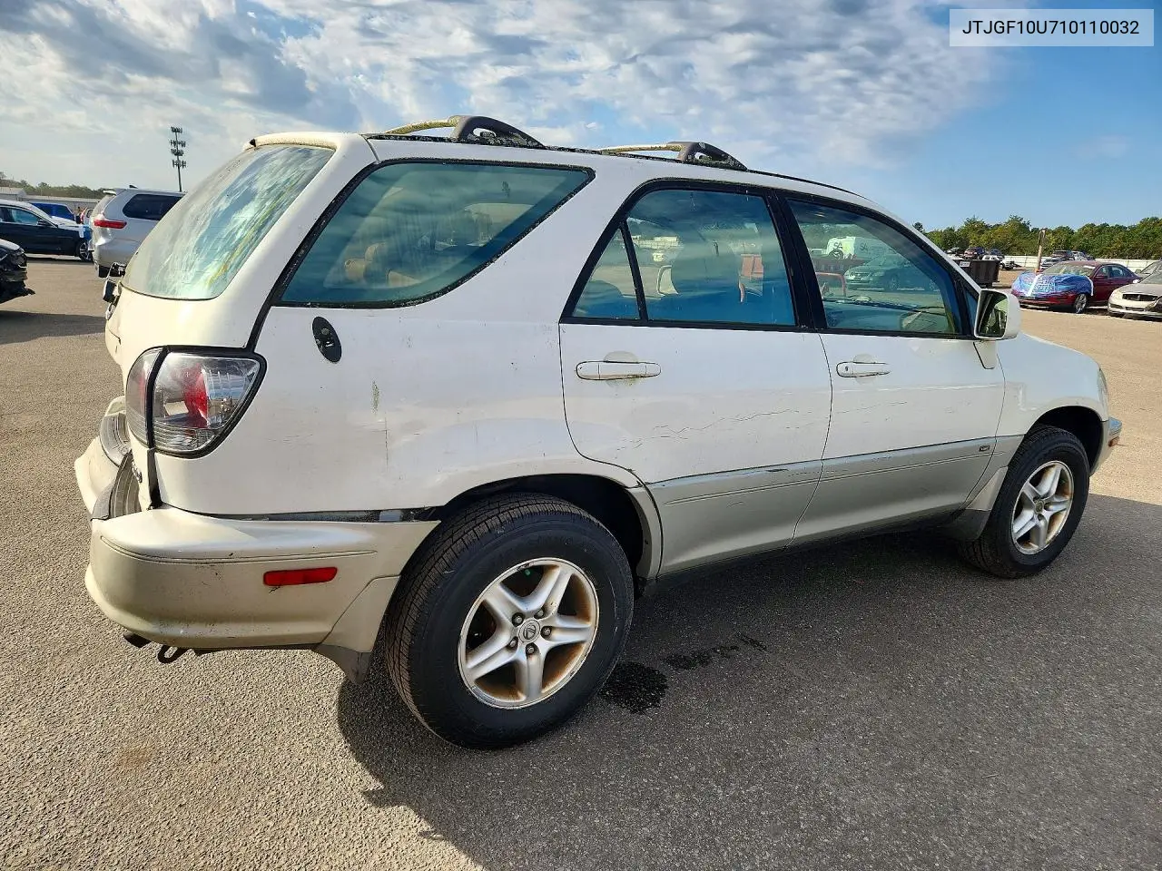2001 LEXUS RX VIN JTJGF10U710110032 — фото 3