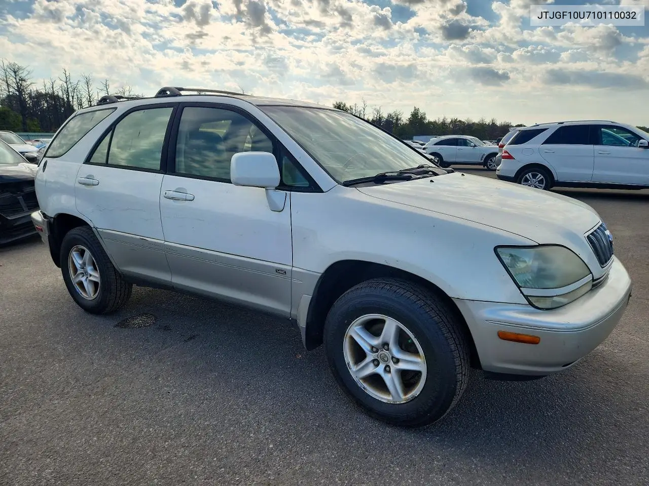 2001 LEXUS RX VIN JTJGF10U710110032 — фото 4
