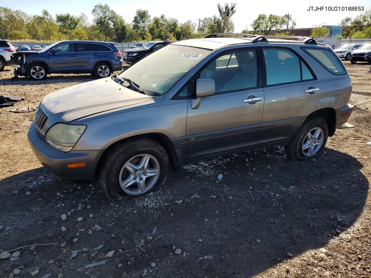 LEXUS RX 2001, VIN JTJHF10U210188853