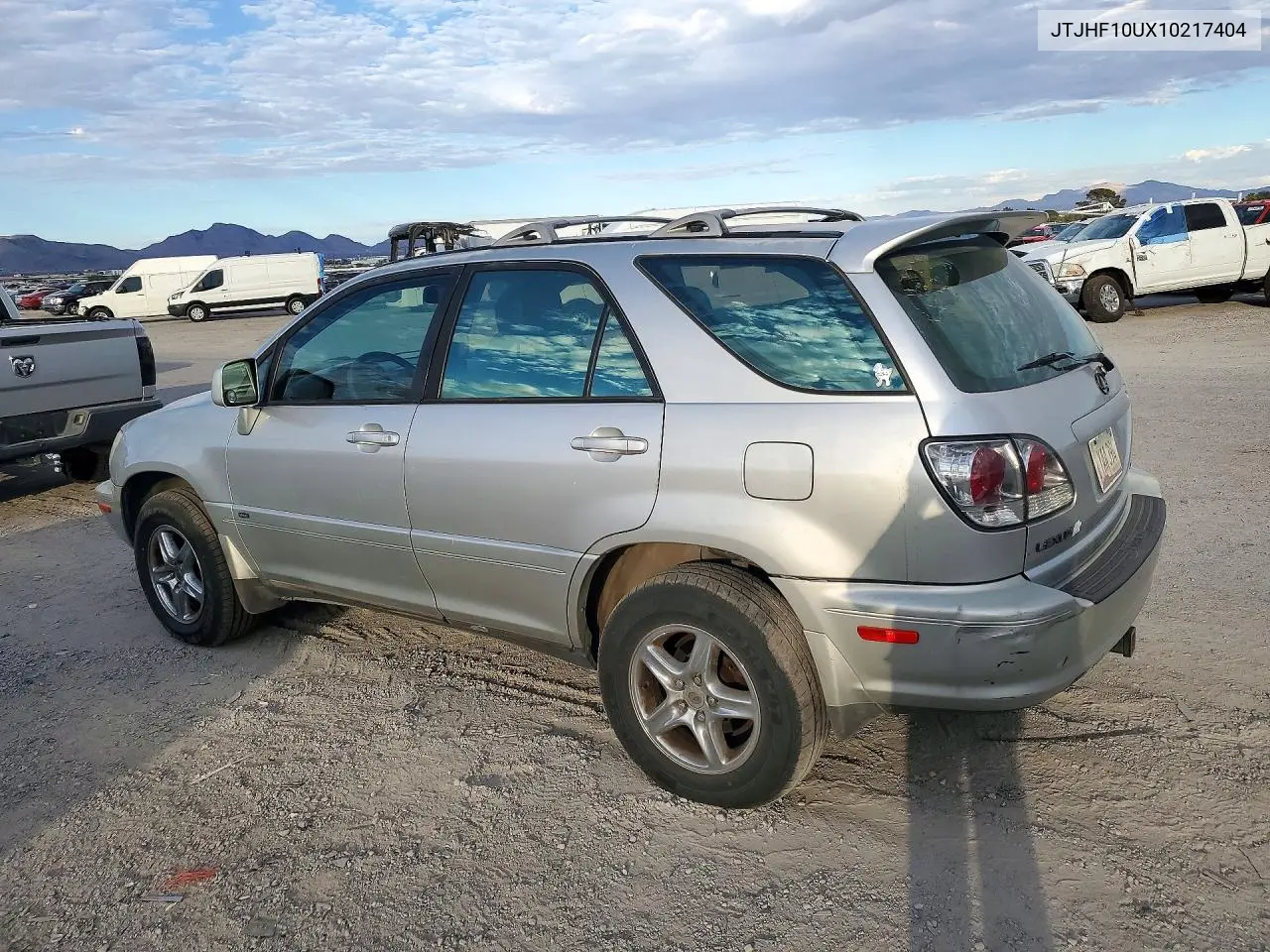 2001 LEXUS RX VIN JTJHF10UX10217404 — фото 2