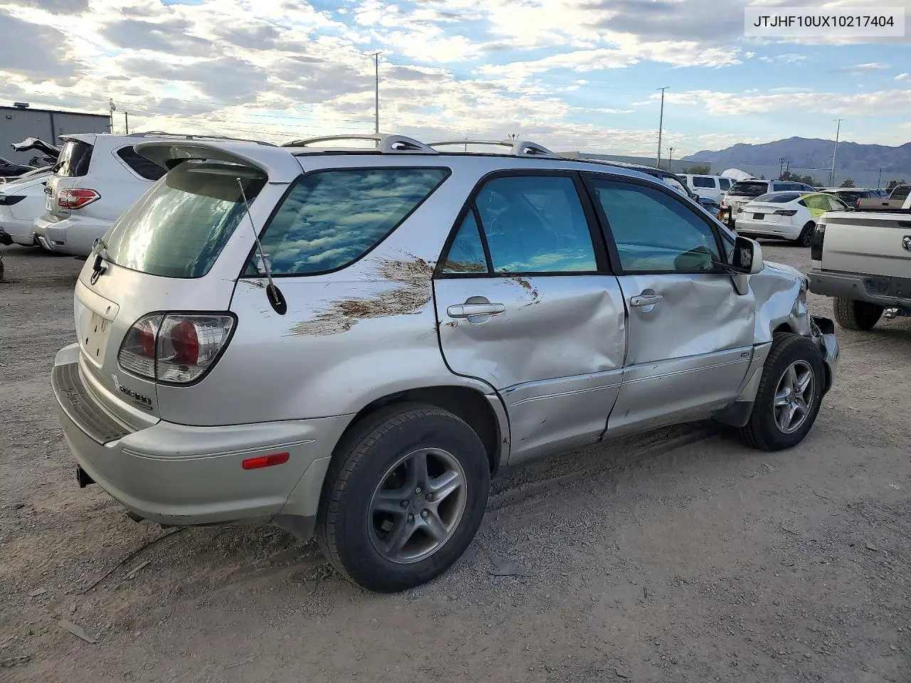 2001 LEXUS RX VIN JTJHF10UX10217404 — фото 3