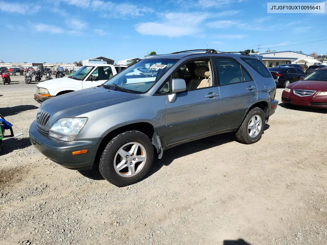 LEXUS RX 2001, VIN JTJGF10UX10095641