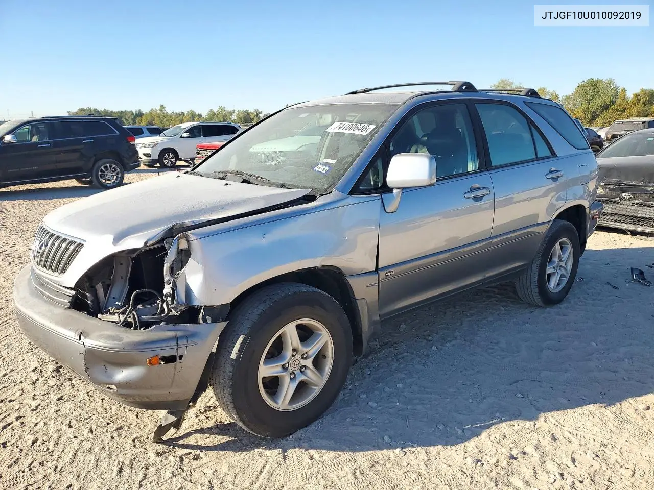 LEXUS RX 2001, VIN JTJGF10U010092019