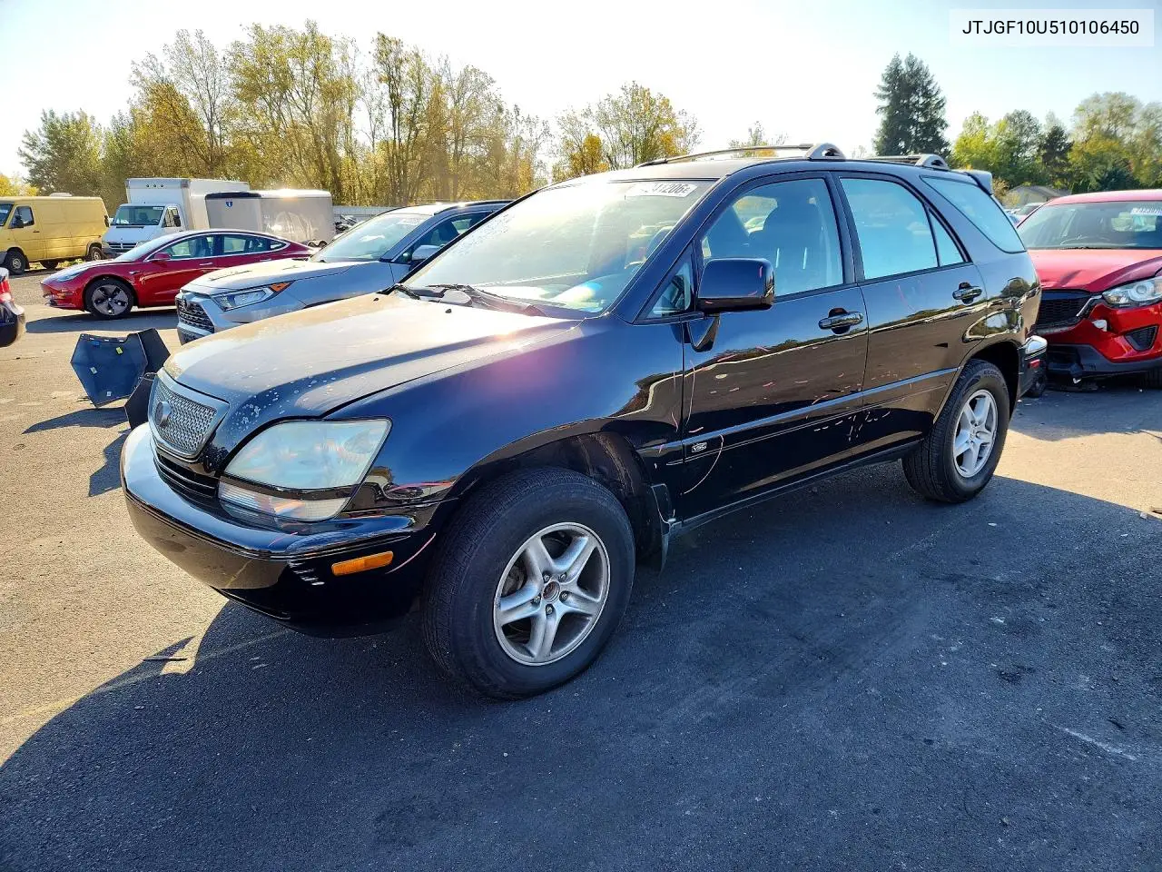 LEXUS RX 2001, VIN JTJGF10U510106450