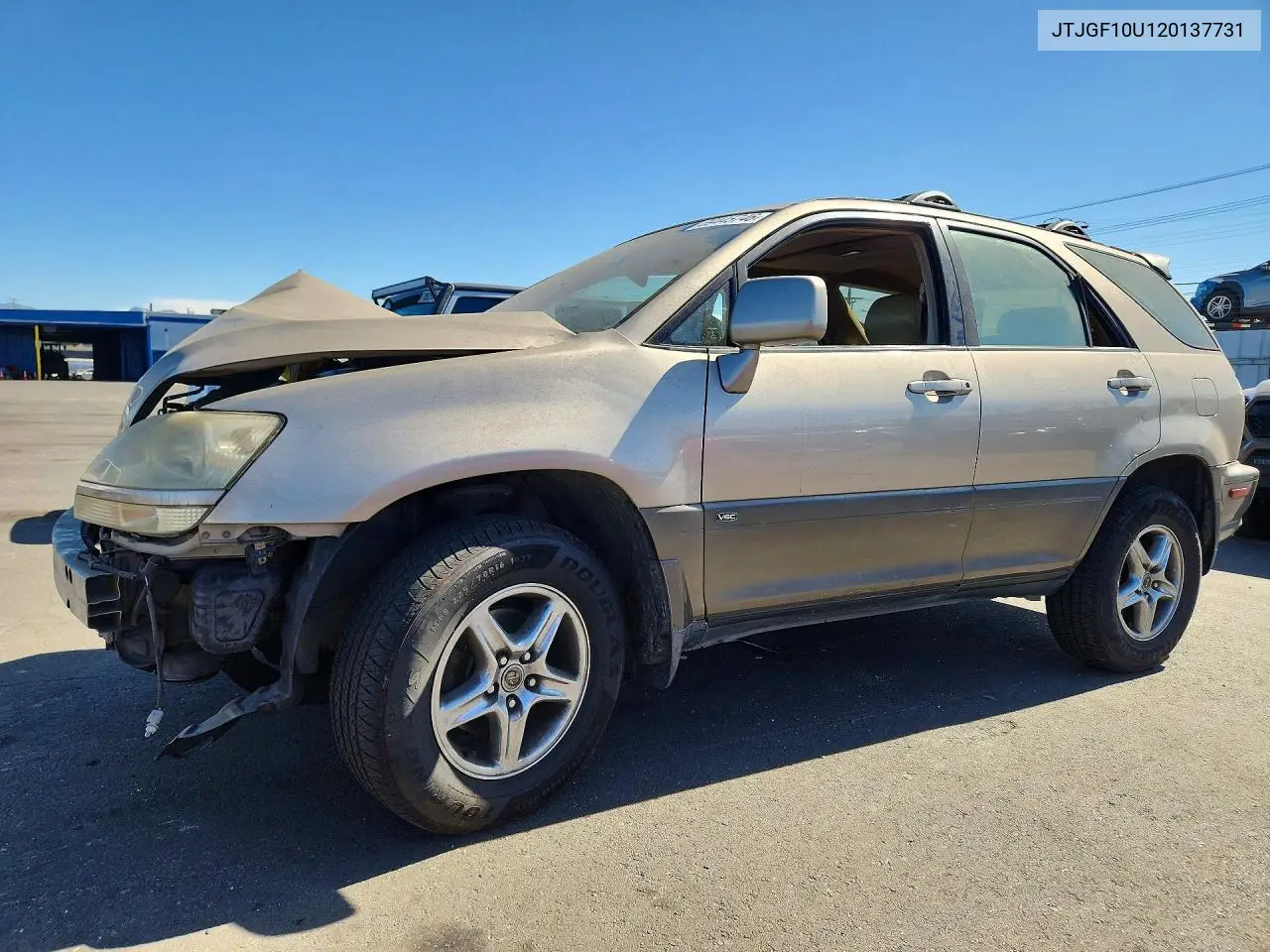 LEXUS RX 2002, VIN JTJGF10U120137731